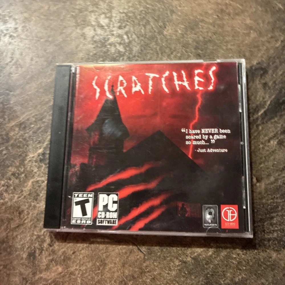 SCRATCHES PC CD Rom Computer Game 2006 jewel case